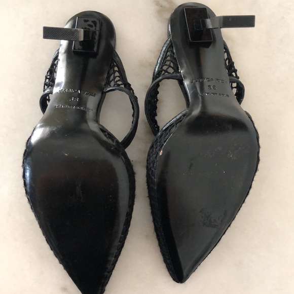 New. Jessica Rich Ysabelle Fishnet Pointed Toe Pump (size 38 / 8) - Picture 5 of 5